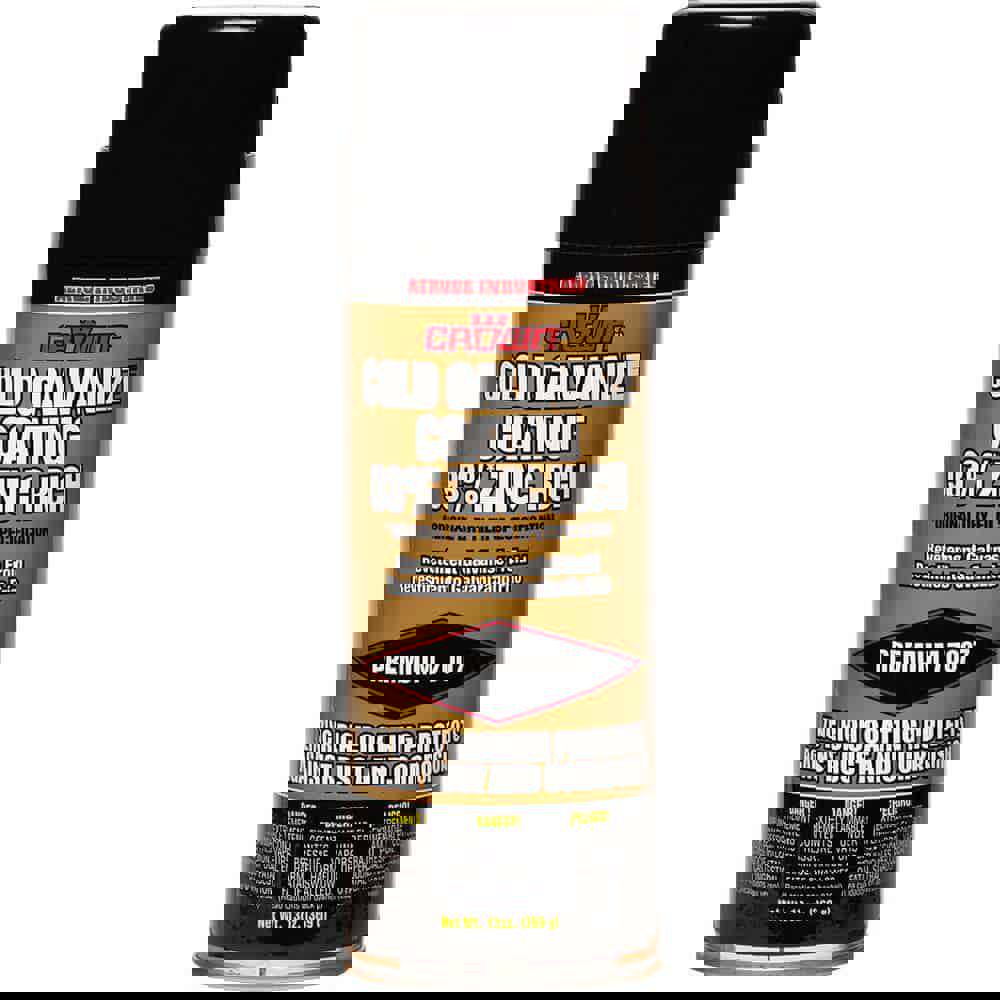 Zinc Cold Galvanizing Compound: 13 oz Aerosol Can